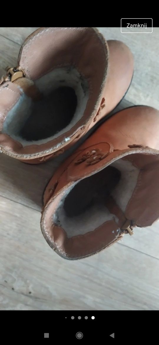 Buty zimowe Kozaki skóra Lasocki r 29