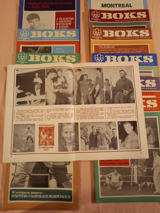 Magazyn Boks kompletny 1976