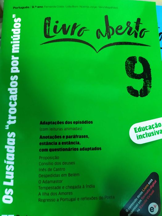 Livro Aberto 9 - 9º ano - Português - VERSÃO DO PROFESSOR