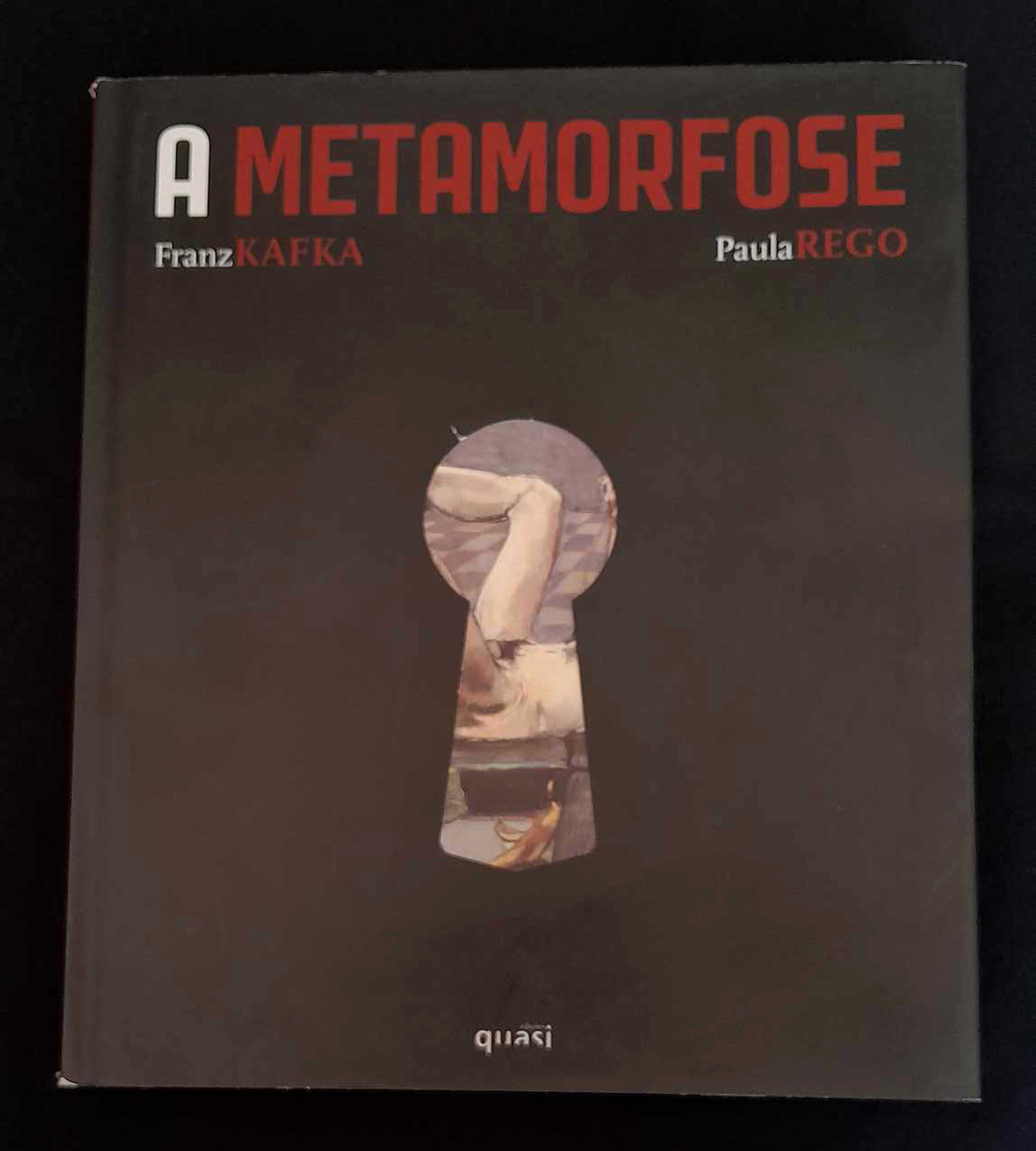 Livro A Metamorfose de Paula Rego e Franz Kafka