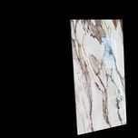 Gres wielkoformatowy 120x280 cm połysk – elegancki marmur z żyłami