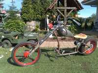 Projekt rower chopper elektryk