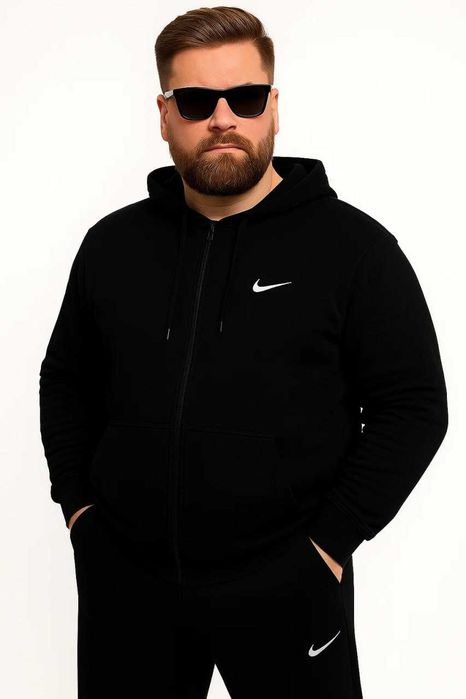Теплий спортивний костюм БАТАЛ Nike чоловічий/жіночий від 90 до 130кг
