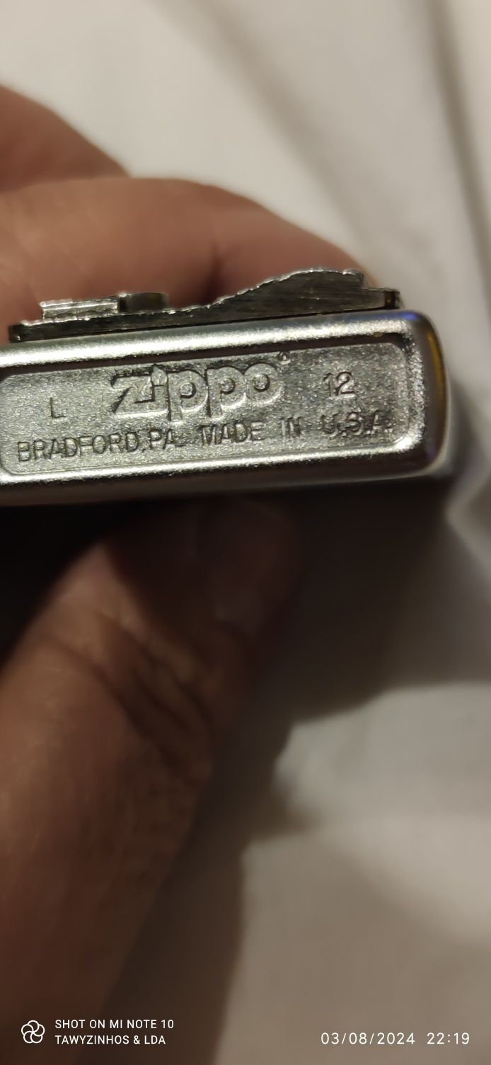 Zippo modelo muito raro