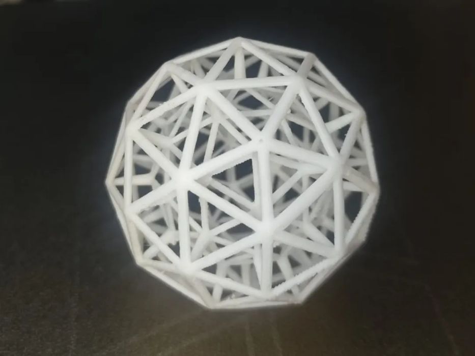 Icosphere Tesseract Geodésica