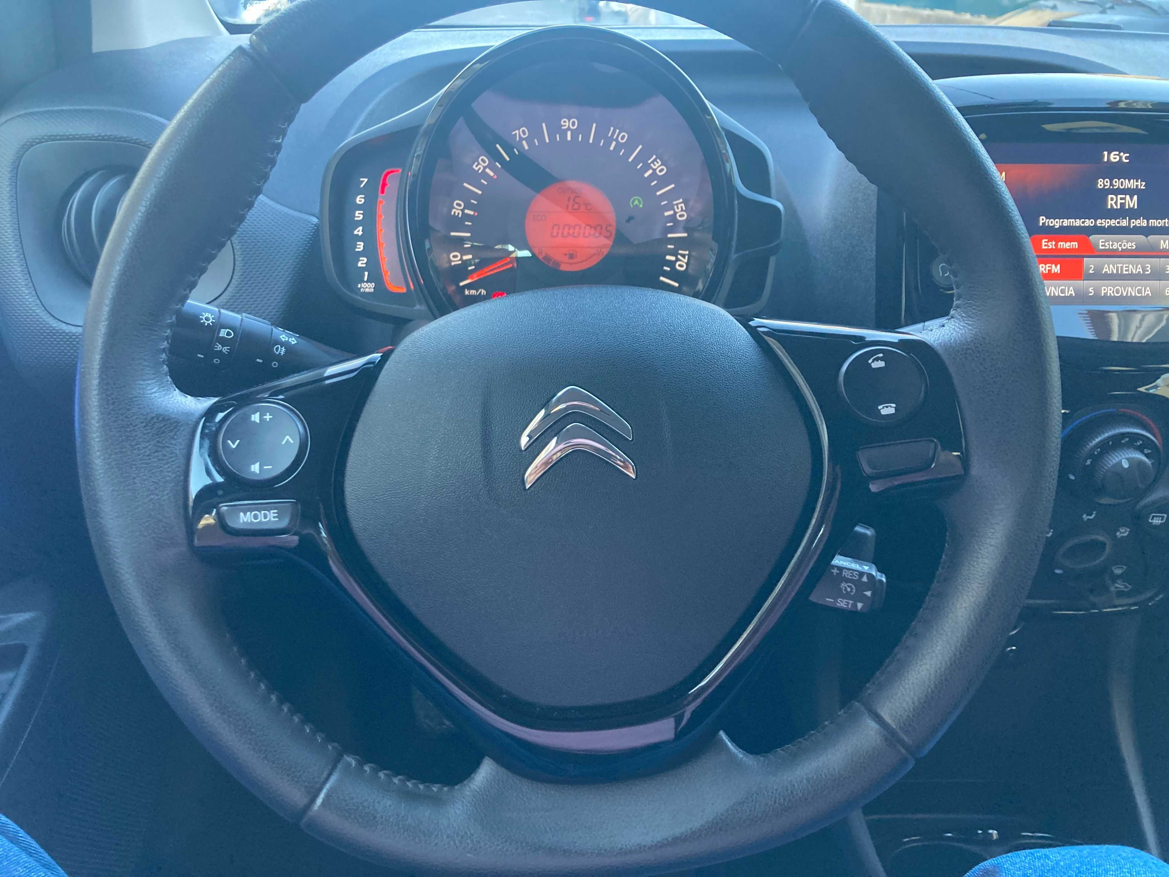 CITROEN C1 VTI SHINE 1 DONO NACIONAL 46 MIL KM