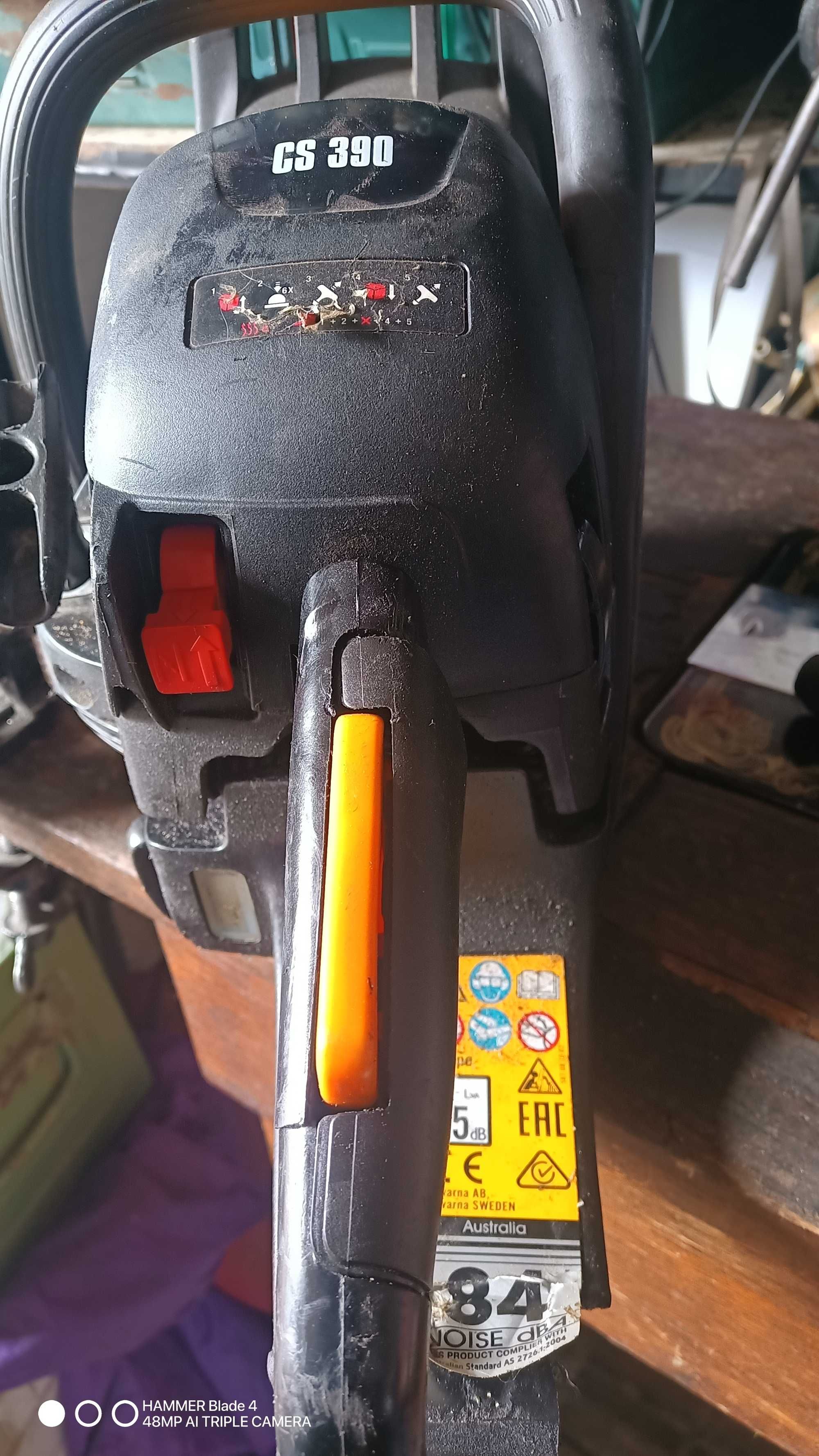 Piła spalinowa McCulloch, cs 390, husqvarna, ekologiczna