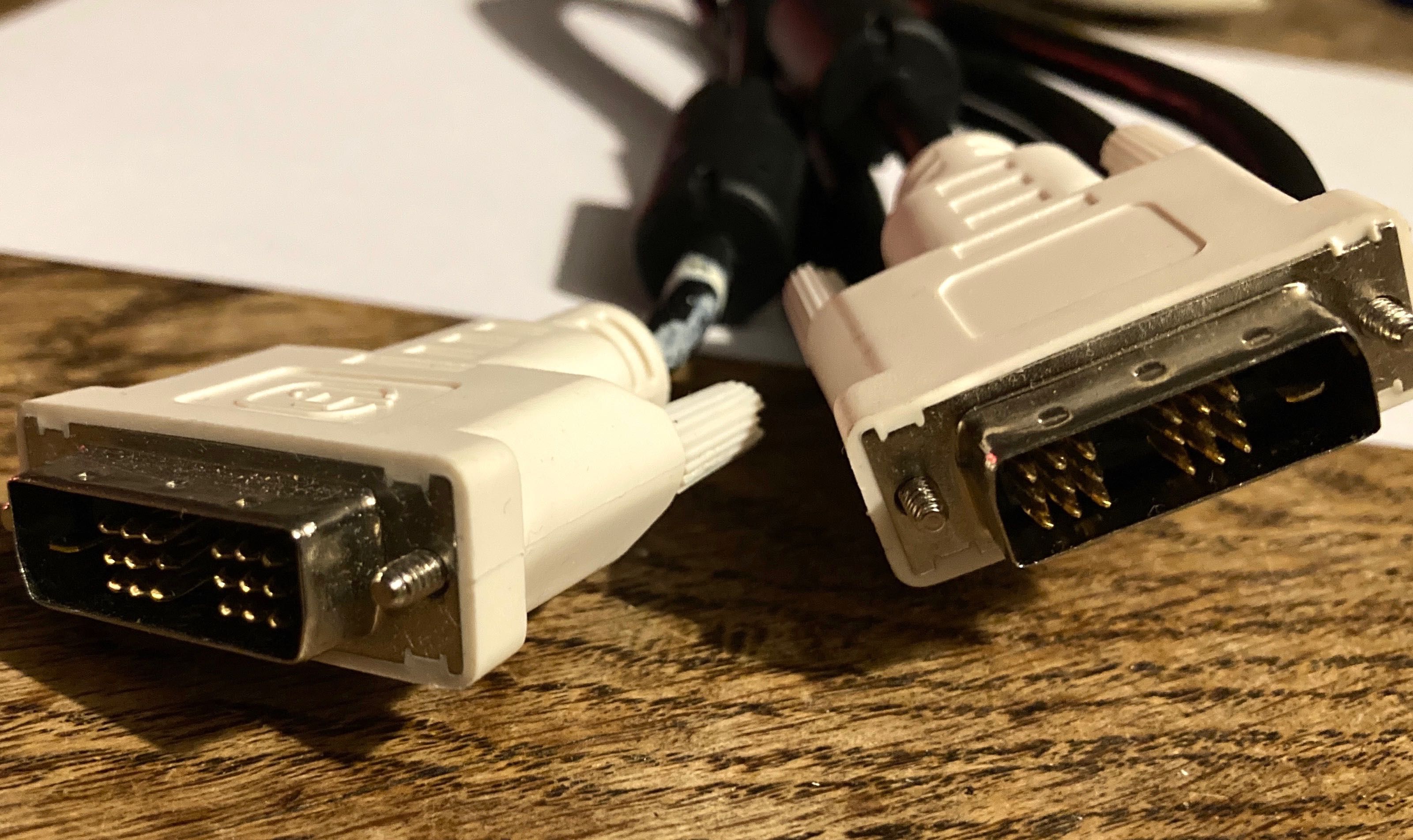 Kabel sygnałowy monitora VGA DVI DVI 1,8m