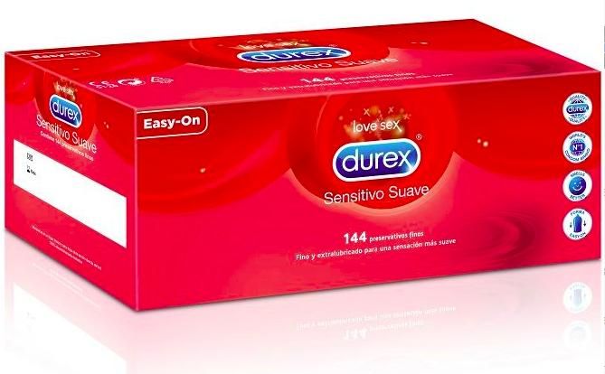 Preservativos Durex CAIXA com 144 unidades