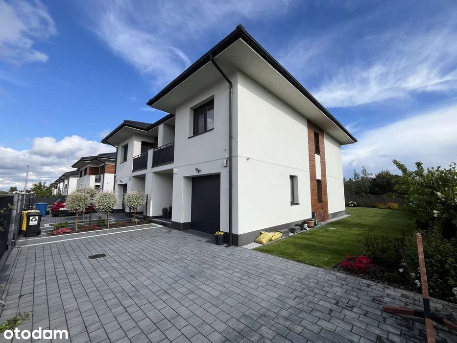 BLIŹNIAK W Lesznowoli 128 m2, Wykończony, Działka 340m2