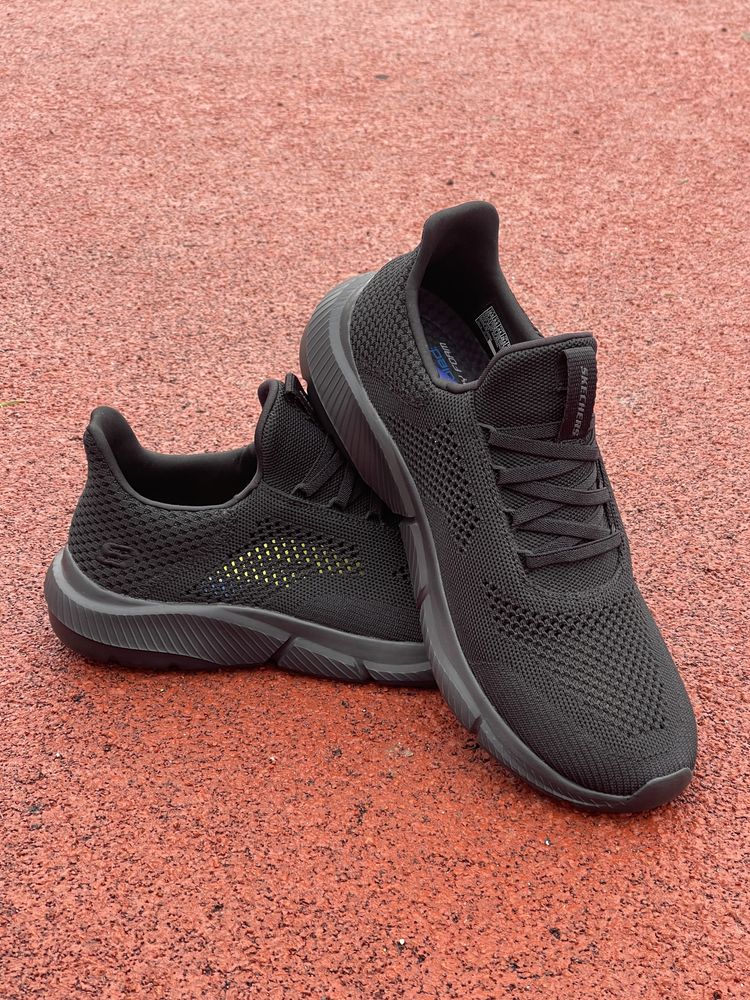 Оригінал Кросівки Skechers Ingram 210281 BBK оригинал скечерс чорні
