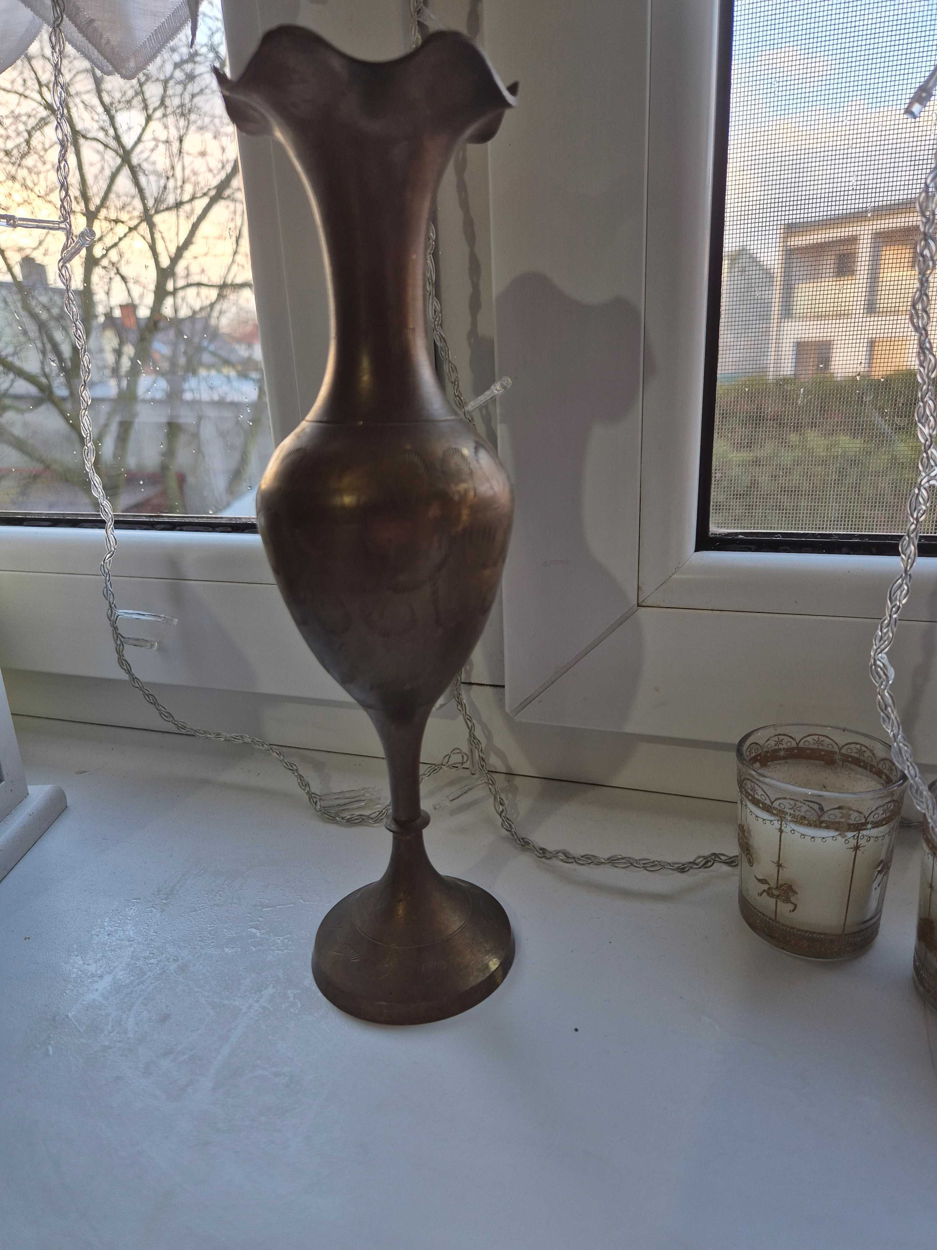 Wazon mosiężny vintage