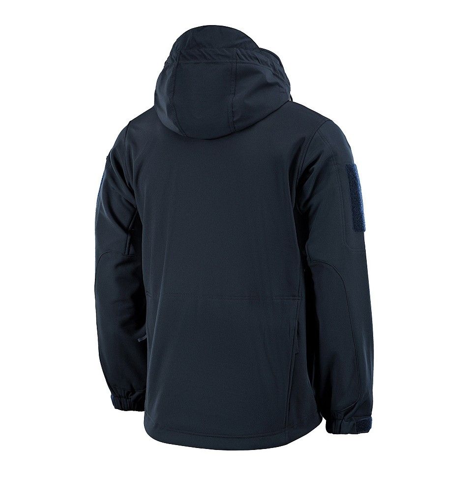 kurtka soft shell m-tac dark navy blue l