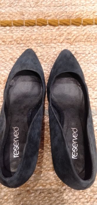 Buty damskie, szpilki, słupek, Reserved, rozmiar 37, Tychy
