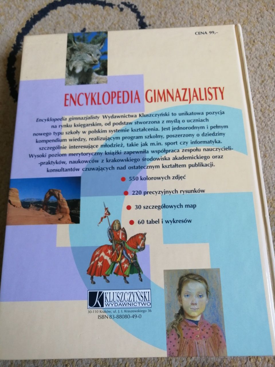 Encyklopedia Gimnazjalisty zbiór informacji z różnych przedmiotów szk