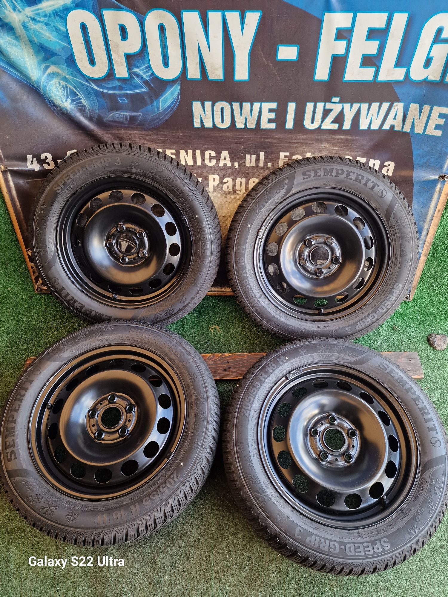 Koła zimowe 16 5×112 Vw Audi Skoda Seat 205/55/16 Nowe Orginał