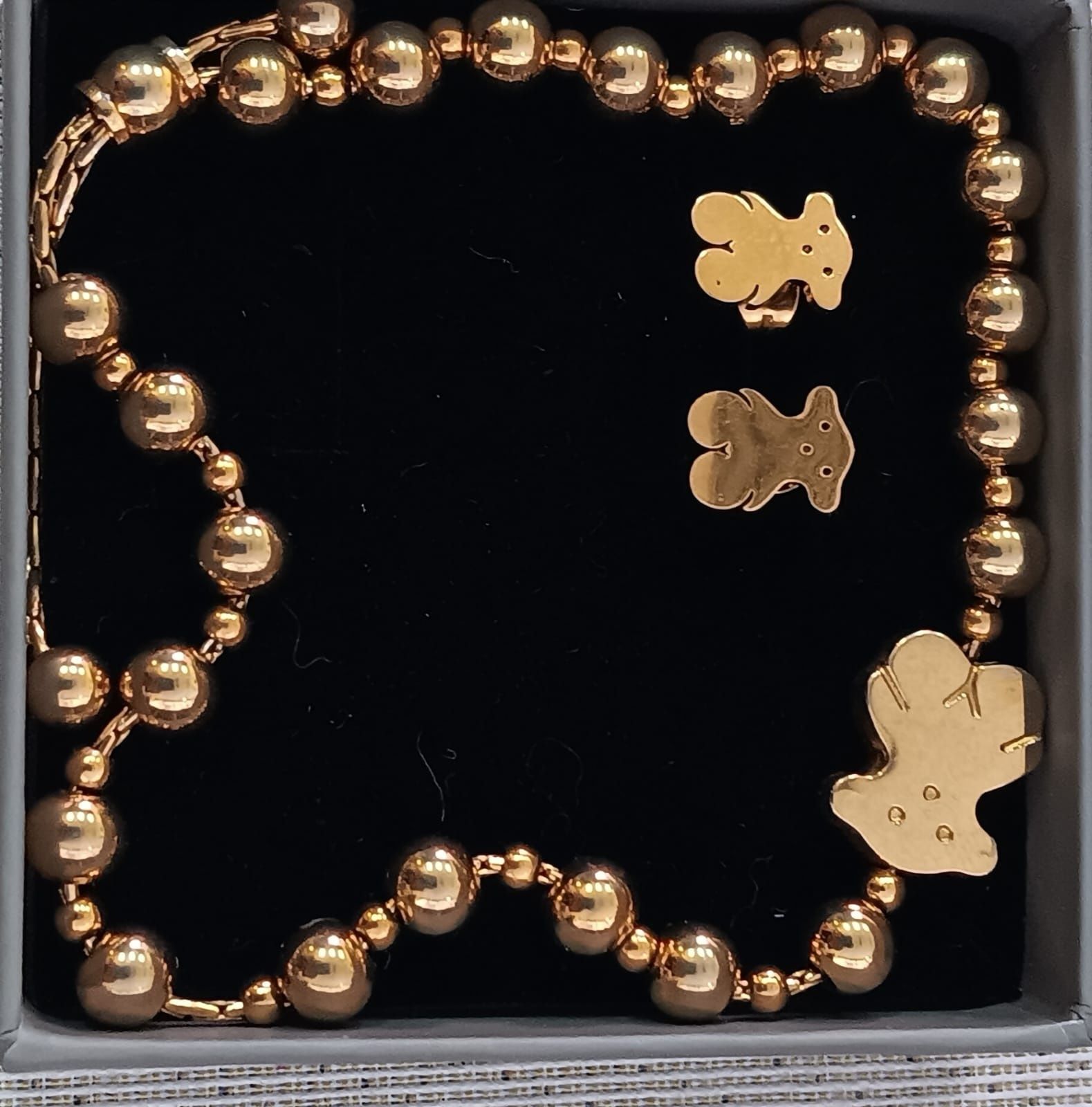 Pulseiras aço conjuntos