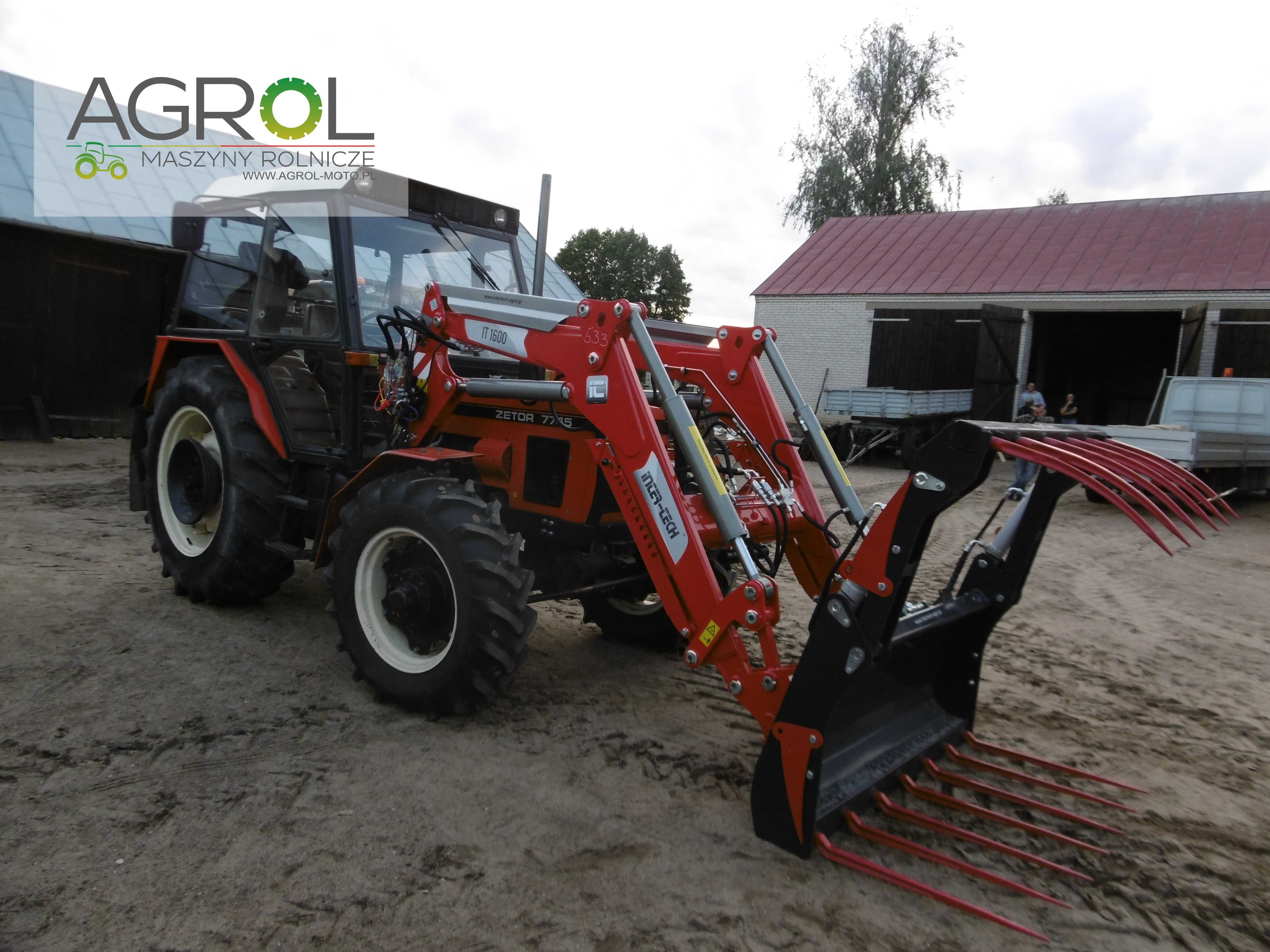 Ładowacz czołowy IT1600  Inter Tech , Ursus  Zetor  MTZ
