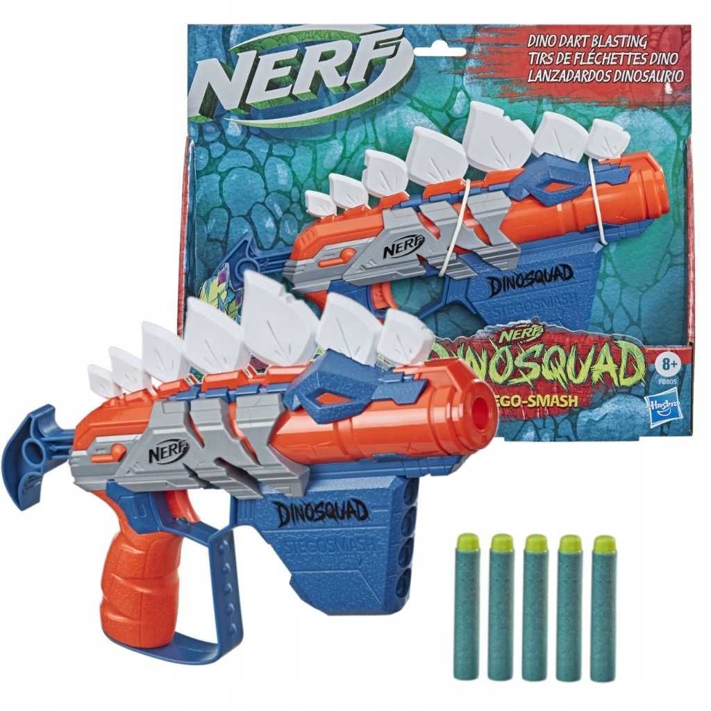 Hasbro Nerf Dinosquad Stego-Smash Dart-Blaster