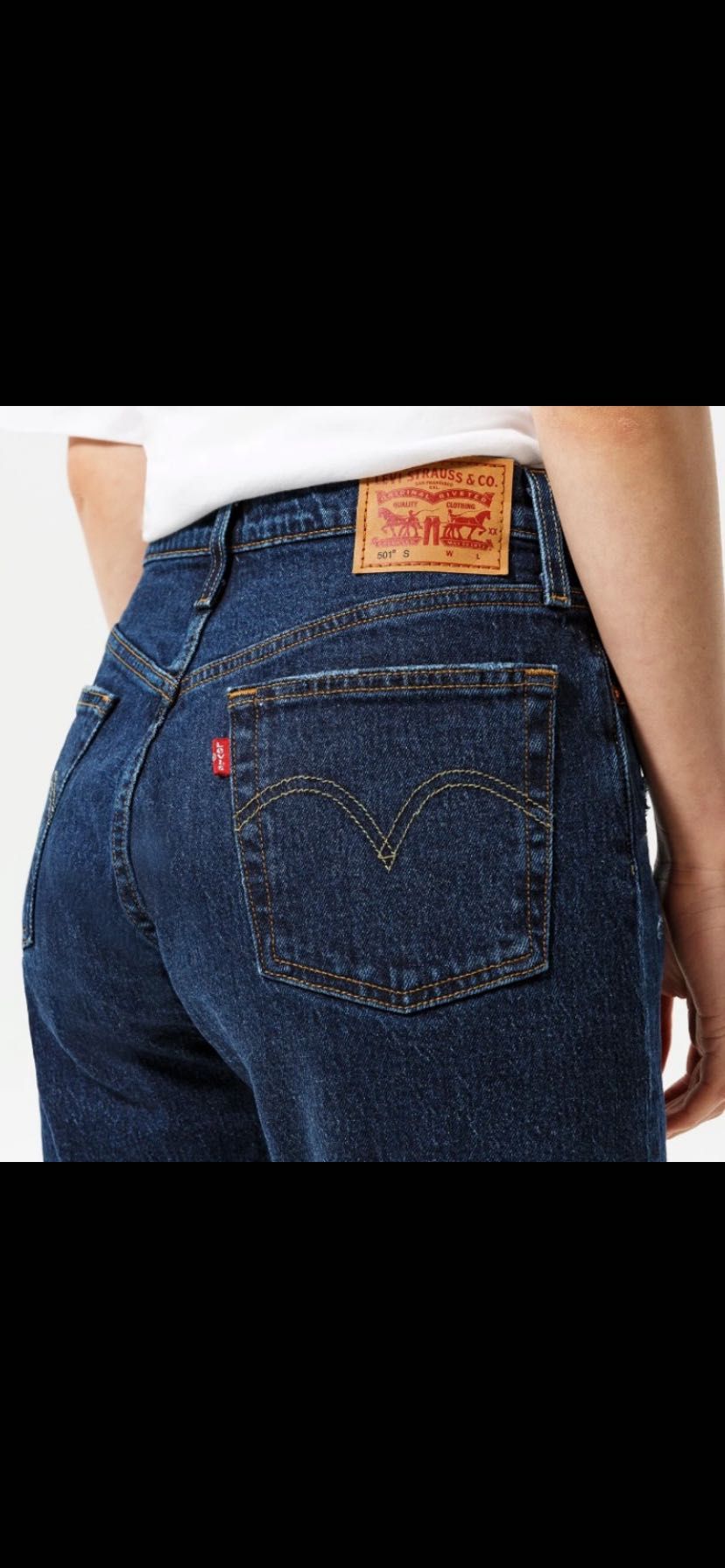 Levi’s 501 jeansy damskie