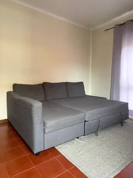 Vendo sofa FRIHETEN de canto c/arrumação