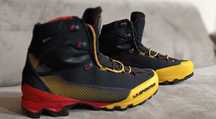 Buty La Sportiva Aequilibrium ST GTX Black/Yellow, NOWE, rozmiar: 47,5