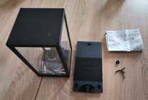 Oprawa ogrodowa VENTANA, E27, MAX.20W, IP54, kinkiet prosty czarny