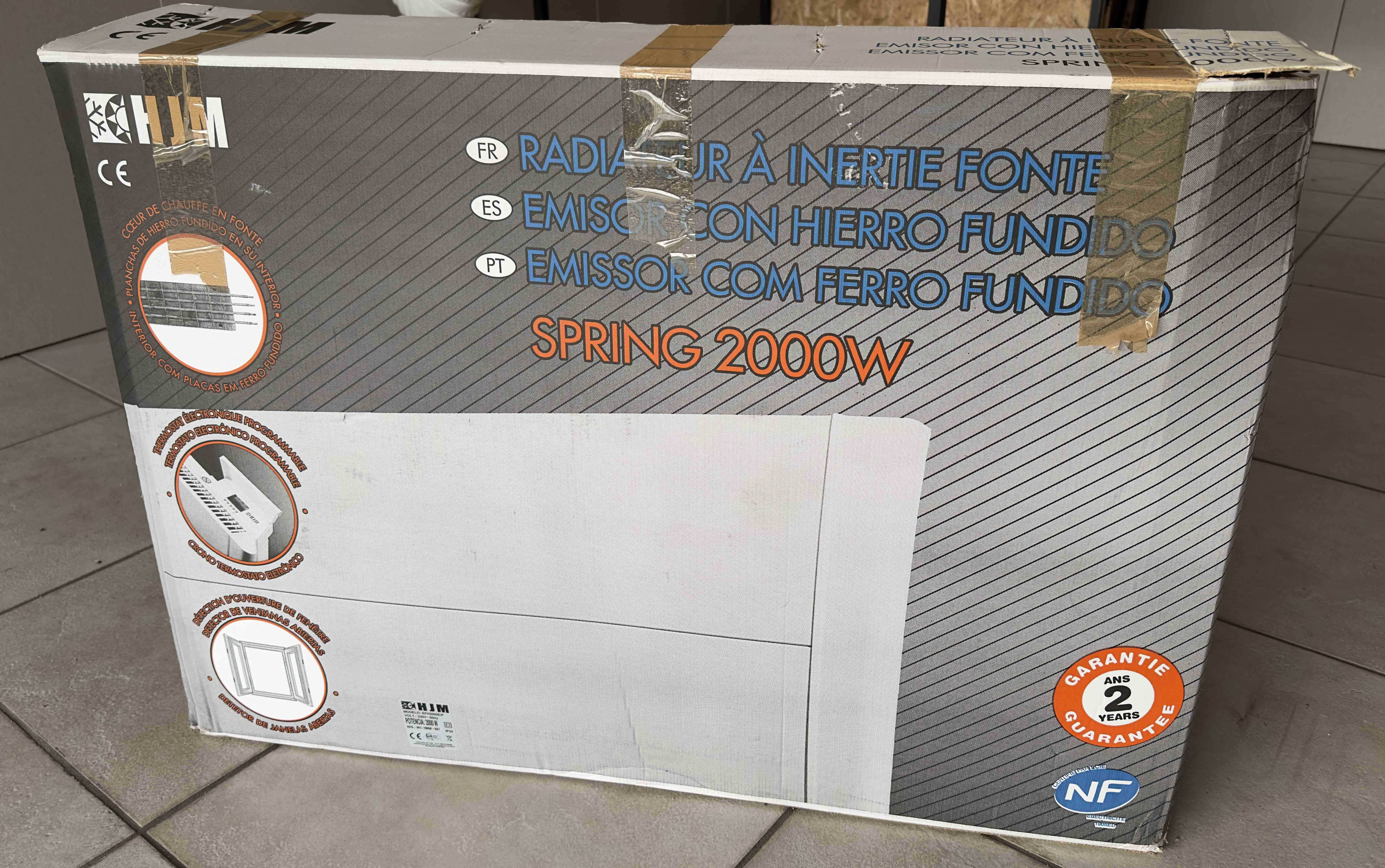 Aquecedor Emissor térmico 2000W