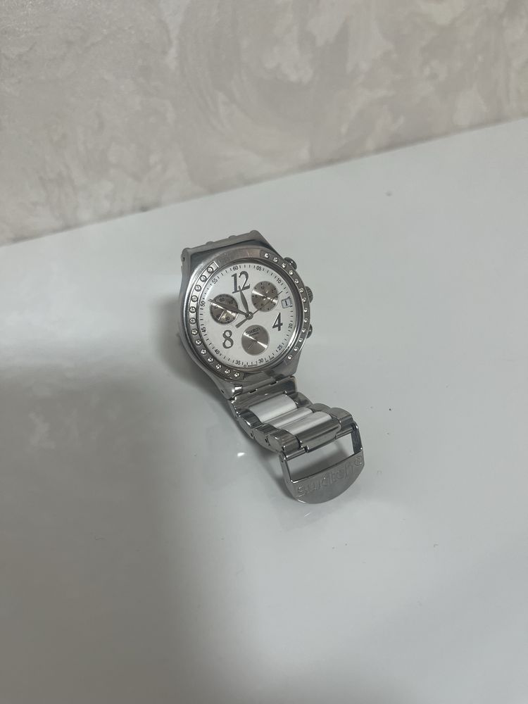 SWATCH Irony Chrono Stainless , модель: YCS511G