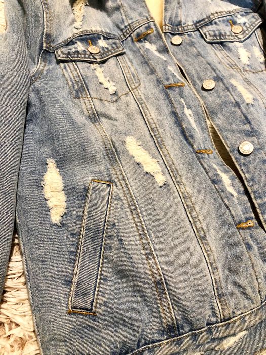 Джинсовка на меху тепла джинсова куртка теплая джинсовка