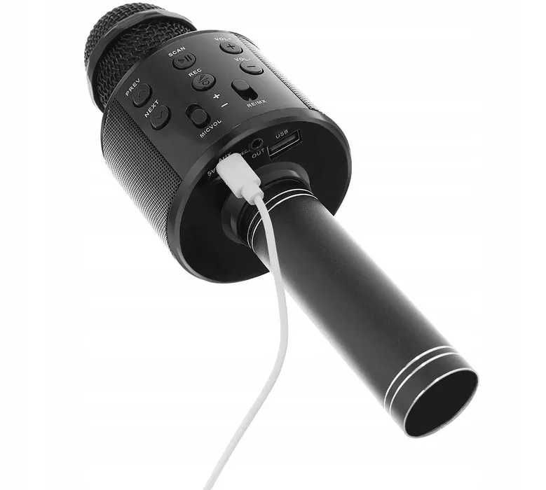 Mikrofon Bezprzewodowy Bluetooth Karaoke Głośnik