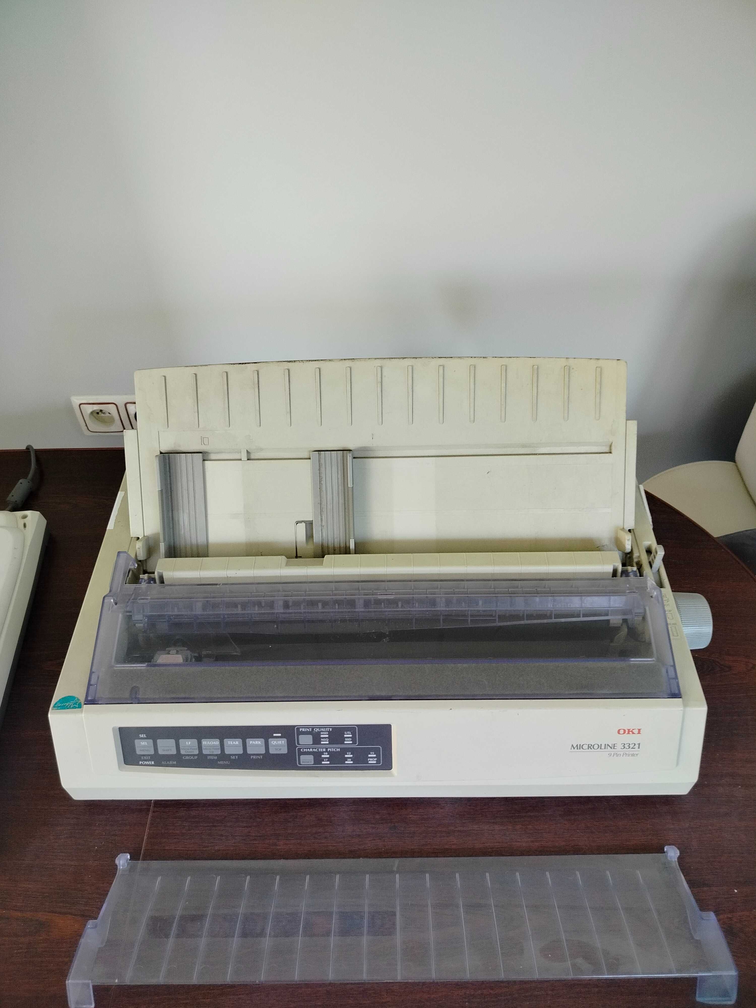 Drukarka OKI Microline 3321 i Skaner Mustek 600 CU