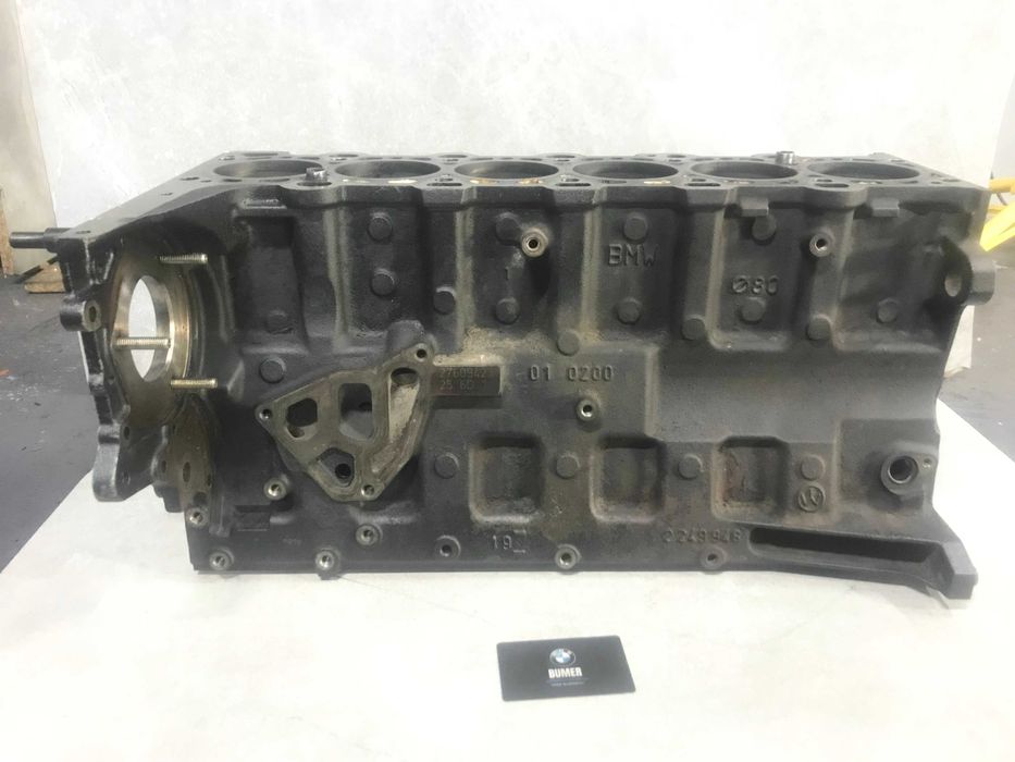 Блок Мотора BMW M57 2.5d 256D1 M57D25 Дизель БМВ Мотор Двигатель