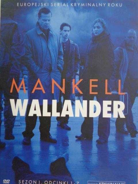 MANKELL: WALLANDER (odc.1-7) - wydanie 3 płyt DVD nowy folia