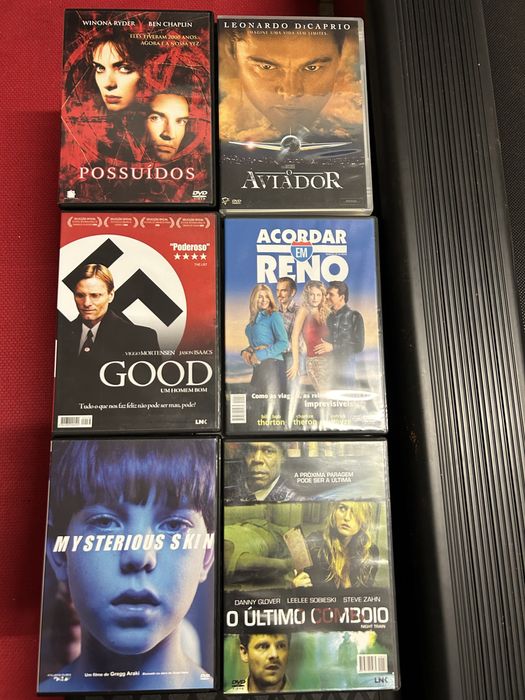 Filmes em DVD (unidade ou conjunto)