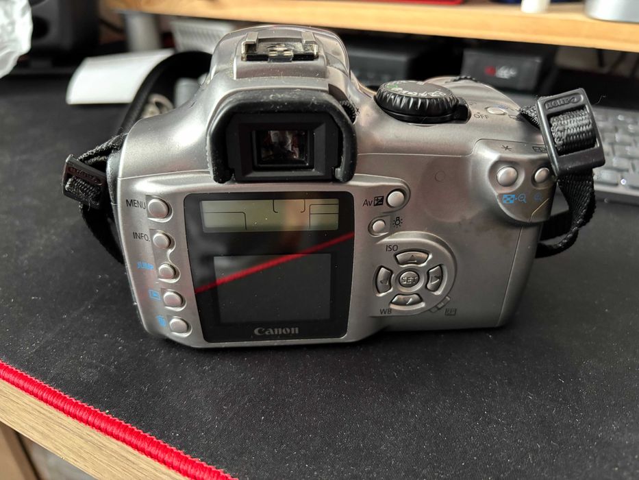 Lustrzanka Canon EOS DS6041 BODY ładowarka baterie działa