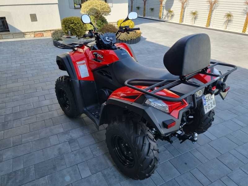 Quad Kymco MXU 550, jak nowy tylko 400 km, nie jeżdżony w terenie