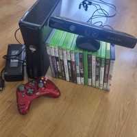 Mega Zestaw Xbox 360S 500Gb + Kinect+Gry
