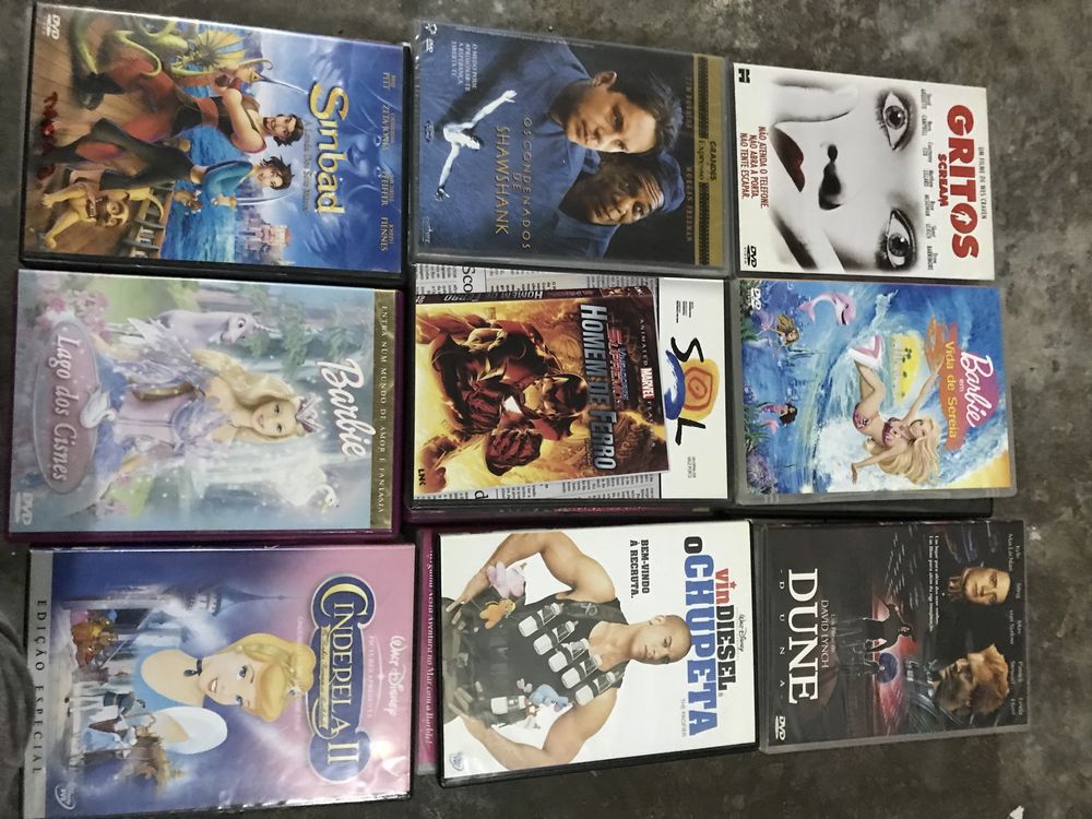 36 DVD's filmes em bom estado