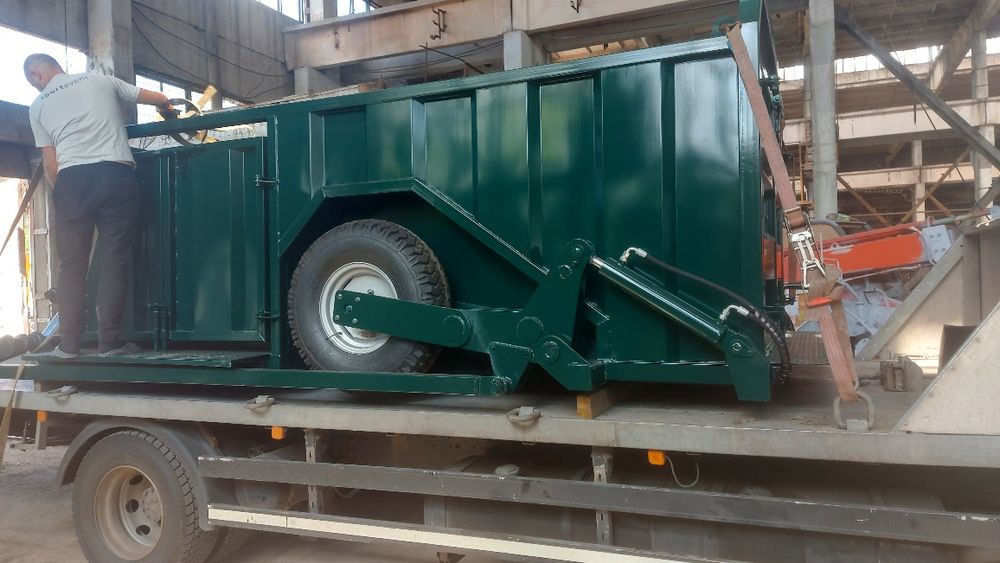 Прицеп  трап тележка для перевозки свиней, скотовоз