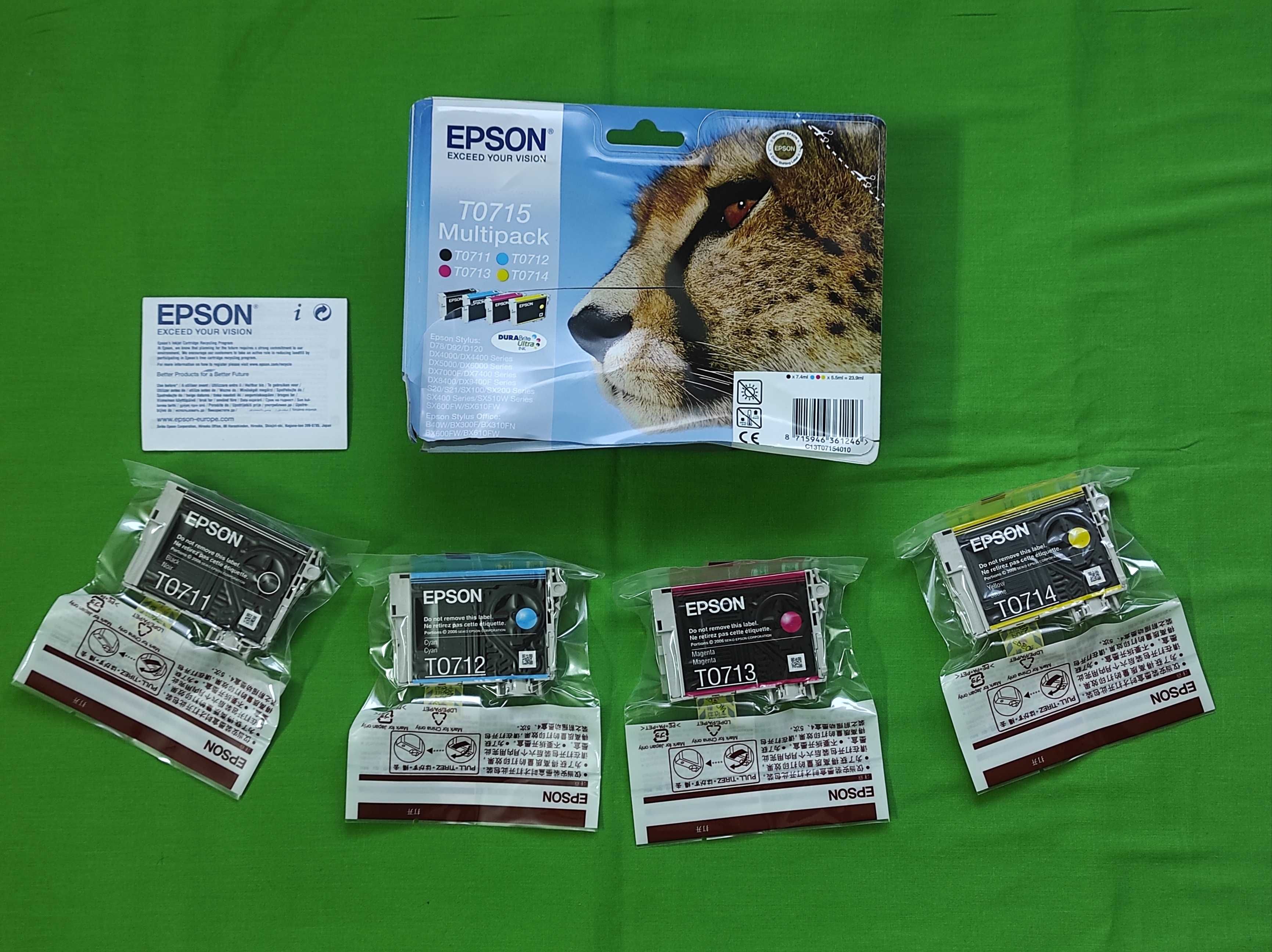 Комплект картриджей Multipack "T0715" DURA Brite - для принтеров EPSON