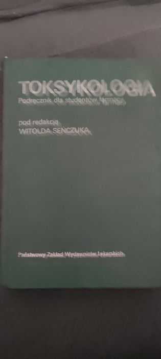 Toksykologia podręcznik W. Seńczuk