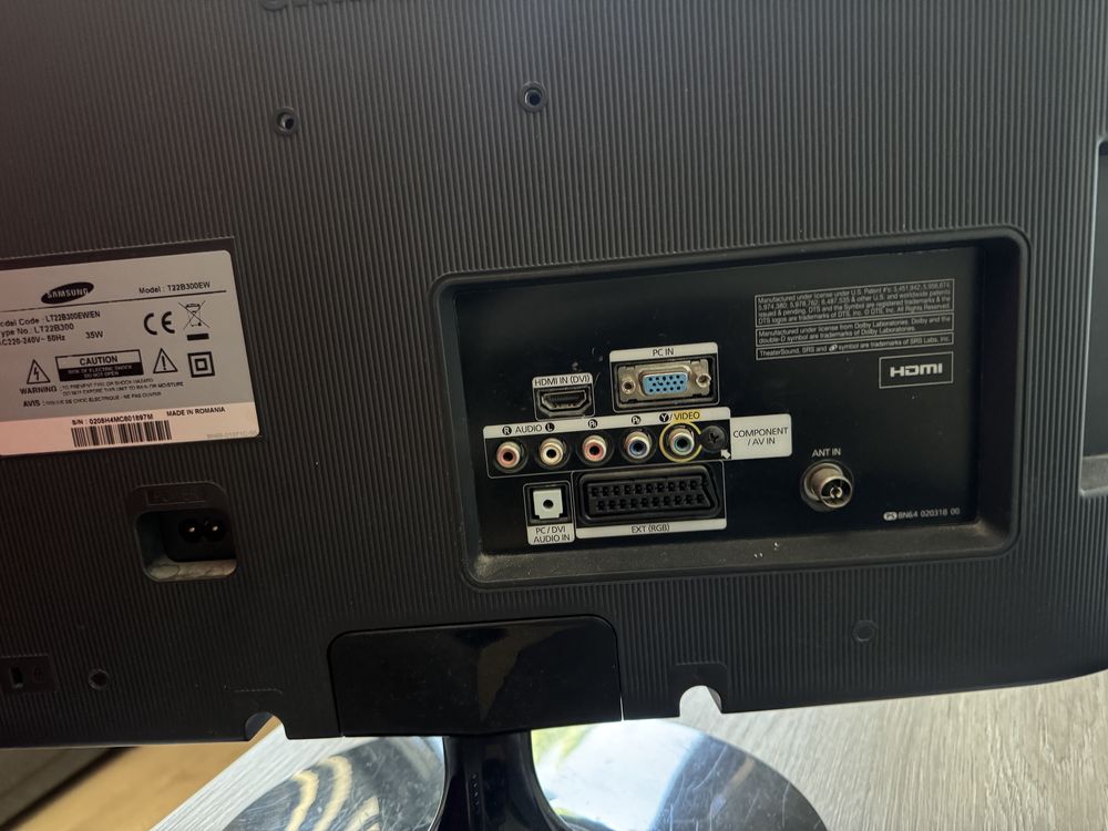Monitor Samsung SyncMaster T22B300 LT22B300EW