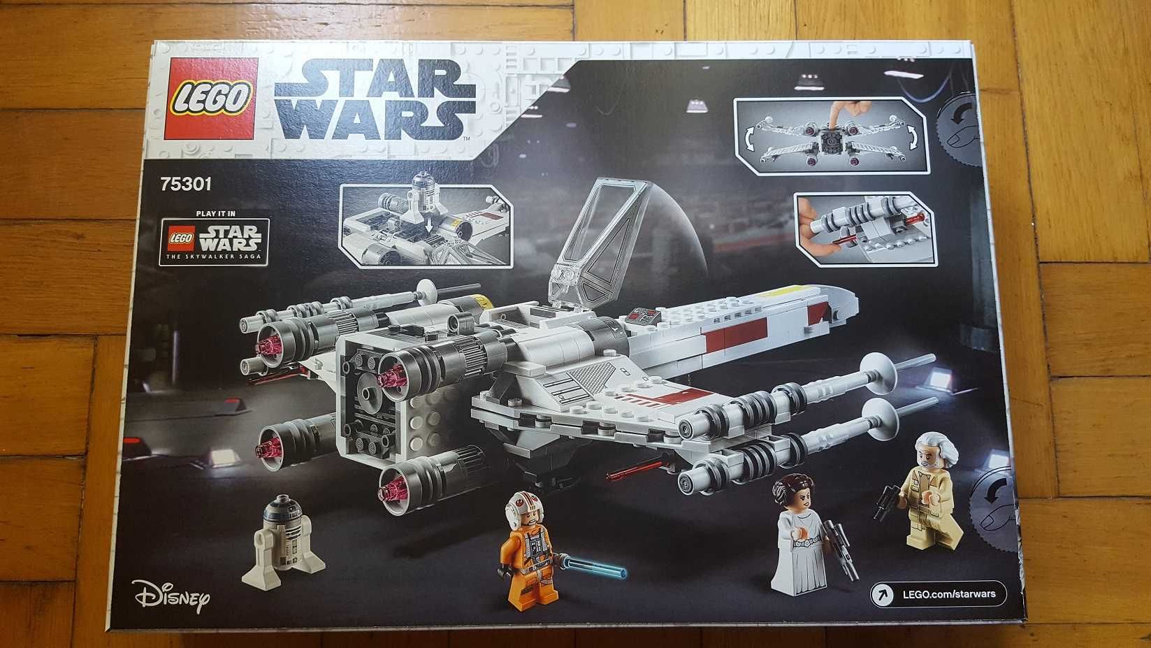 LEGO Star Wars 75301 + 75347 X-Wing Luke’a Skywalkera i Bombowiec TIE