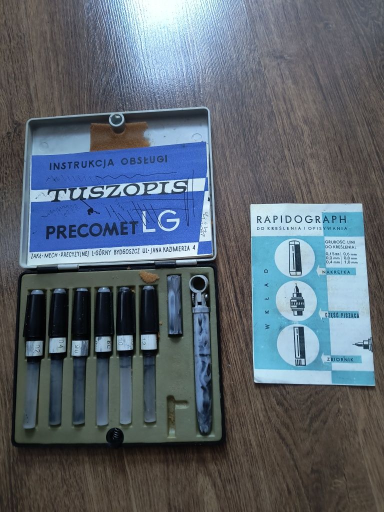 Tuszopis Precomet komplet PRL