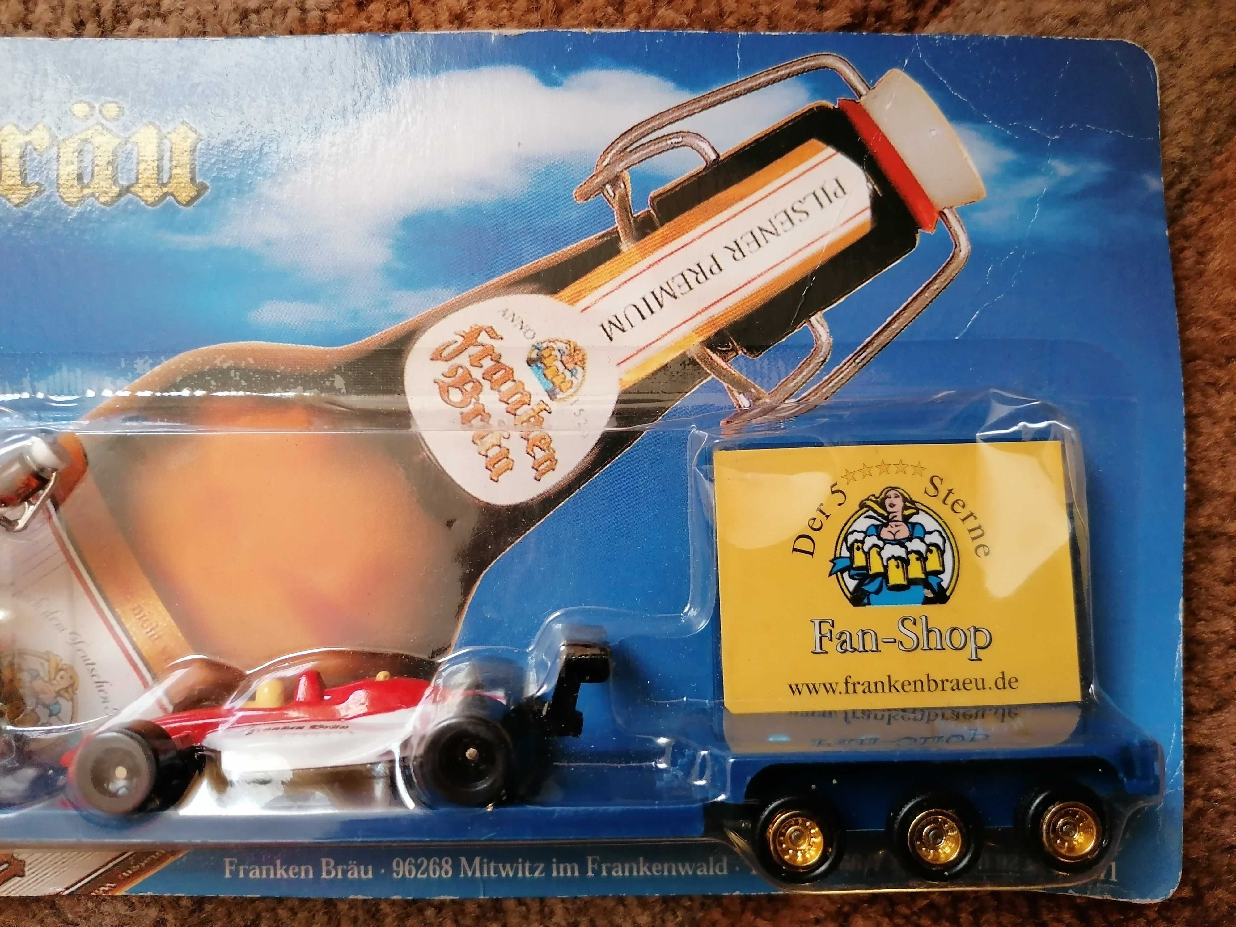 Kolekcjonerska ciężarówka - reklama piwa Franken Brau