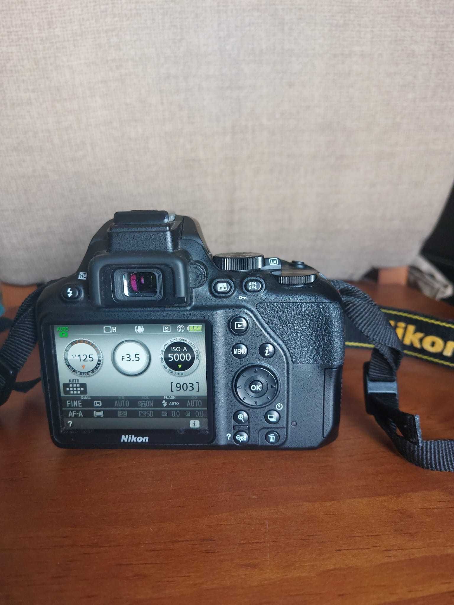 Nikon D3500 + 3 Lentes