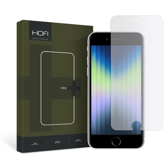 Szkło Hybrydowe Hofi Hybrid Pro+ do iPhone 7/8/SE 2020/2022 - Clear