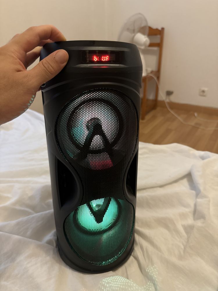 Coluna Qilive 2X 10w som altissimo