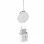 Ładowarka MagSafe indukcyjna Qi + Sieciowa 20w